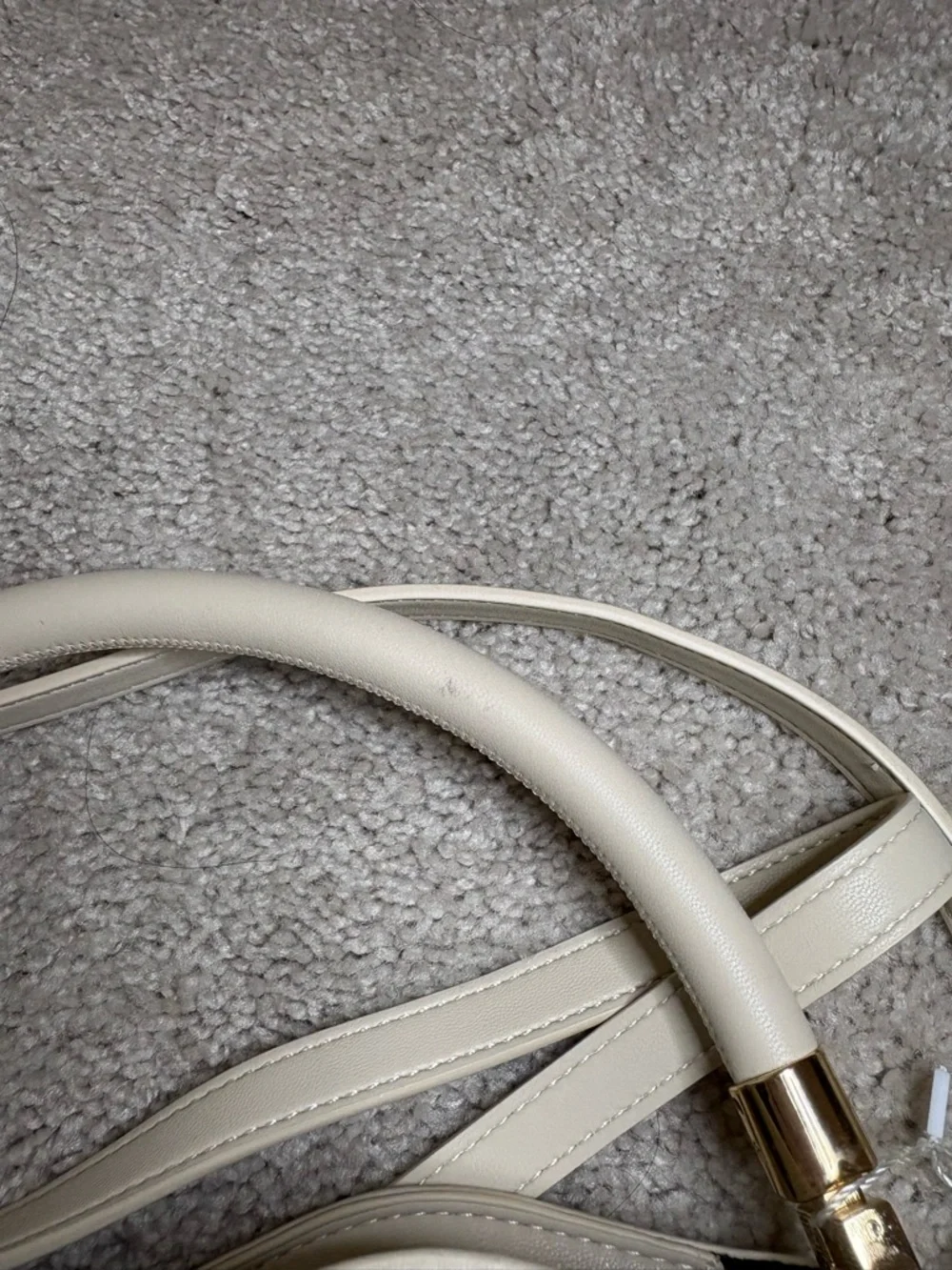Melie Biianco Cream Mini Top-Handle Bag - Picture 5 of 5